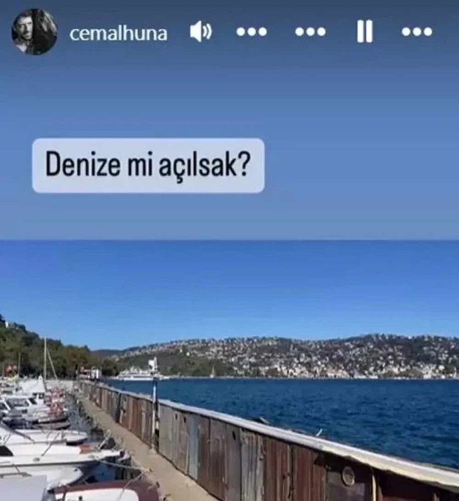 cemal hunal dan bosanma sonrasi ilk paylasim